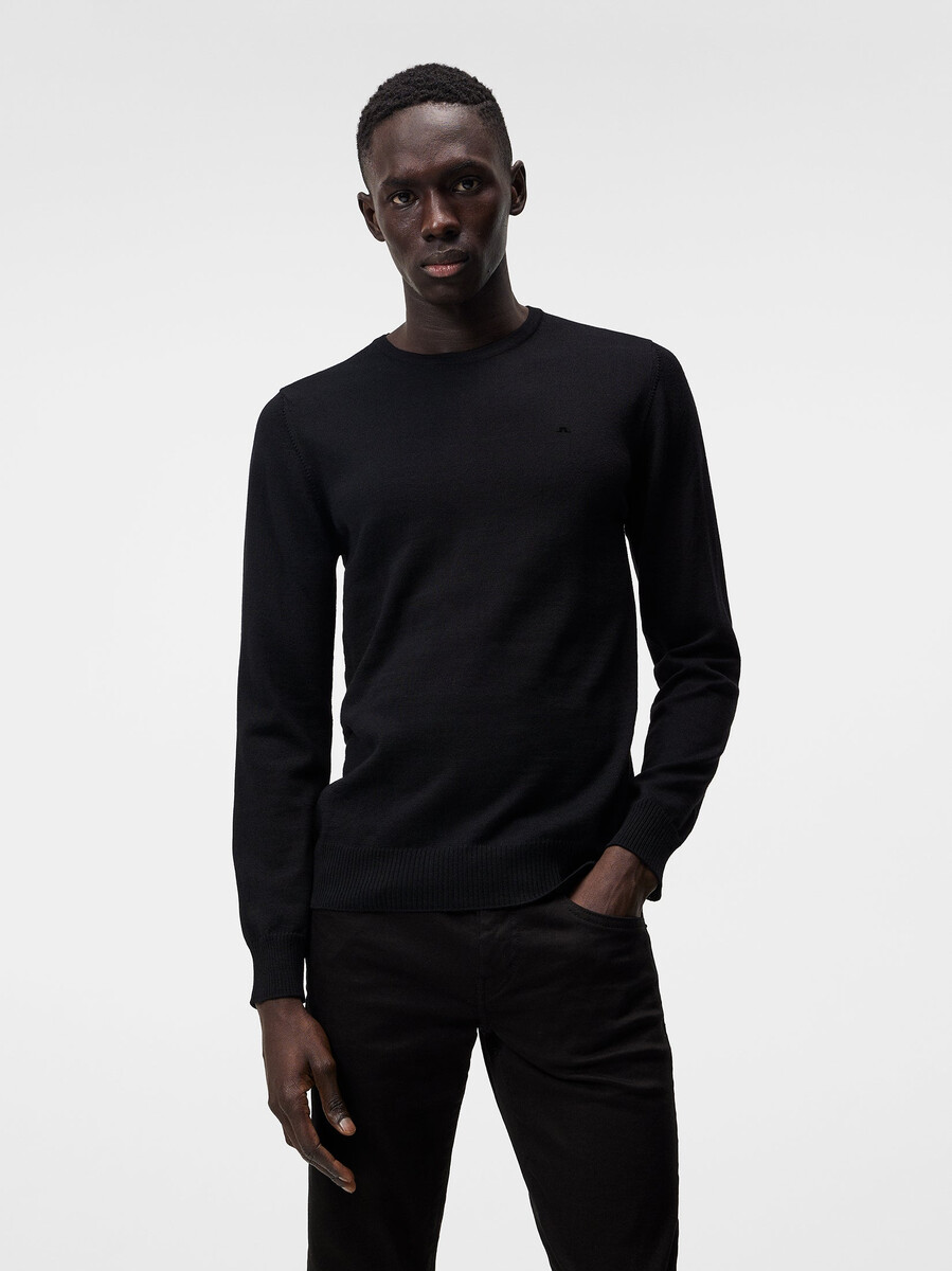 lyle merino crew neck sweater