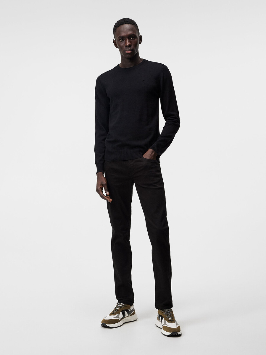 lyle merino crew neck sweater