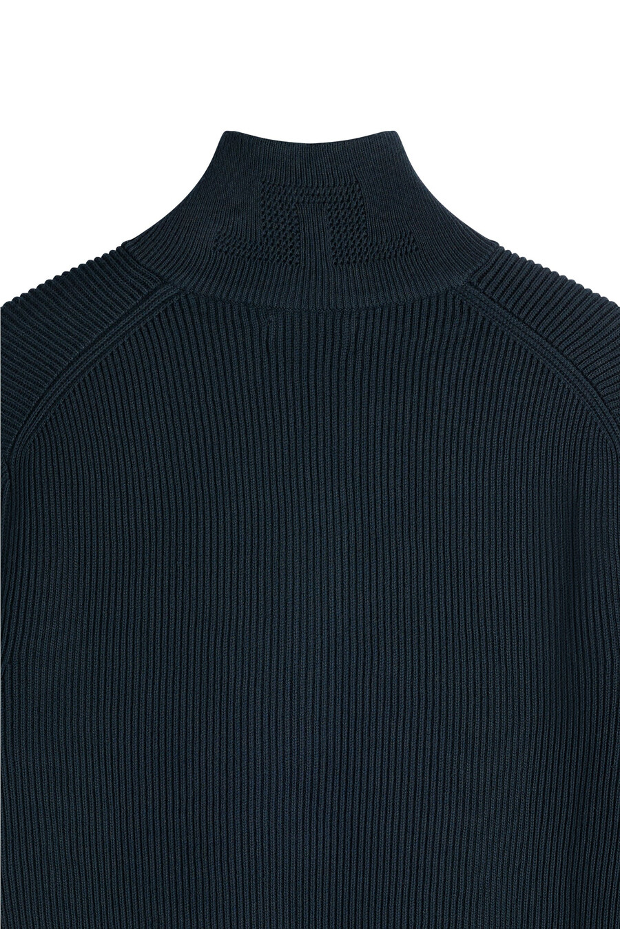 alex half zip knitted sweater