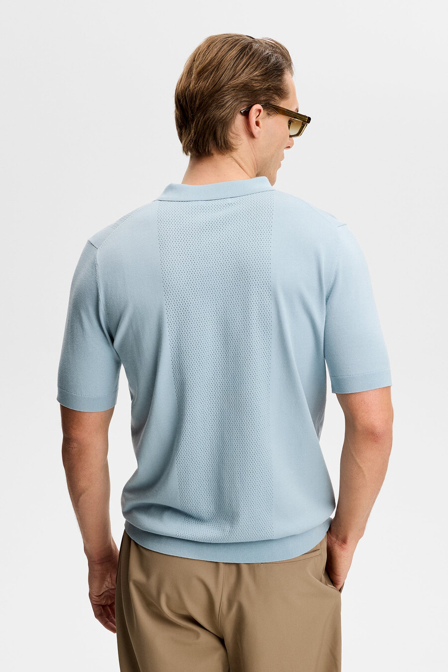 reymond seasonal knit polo
