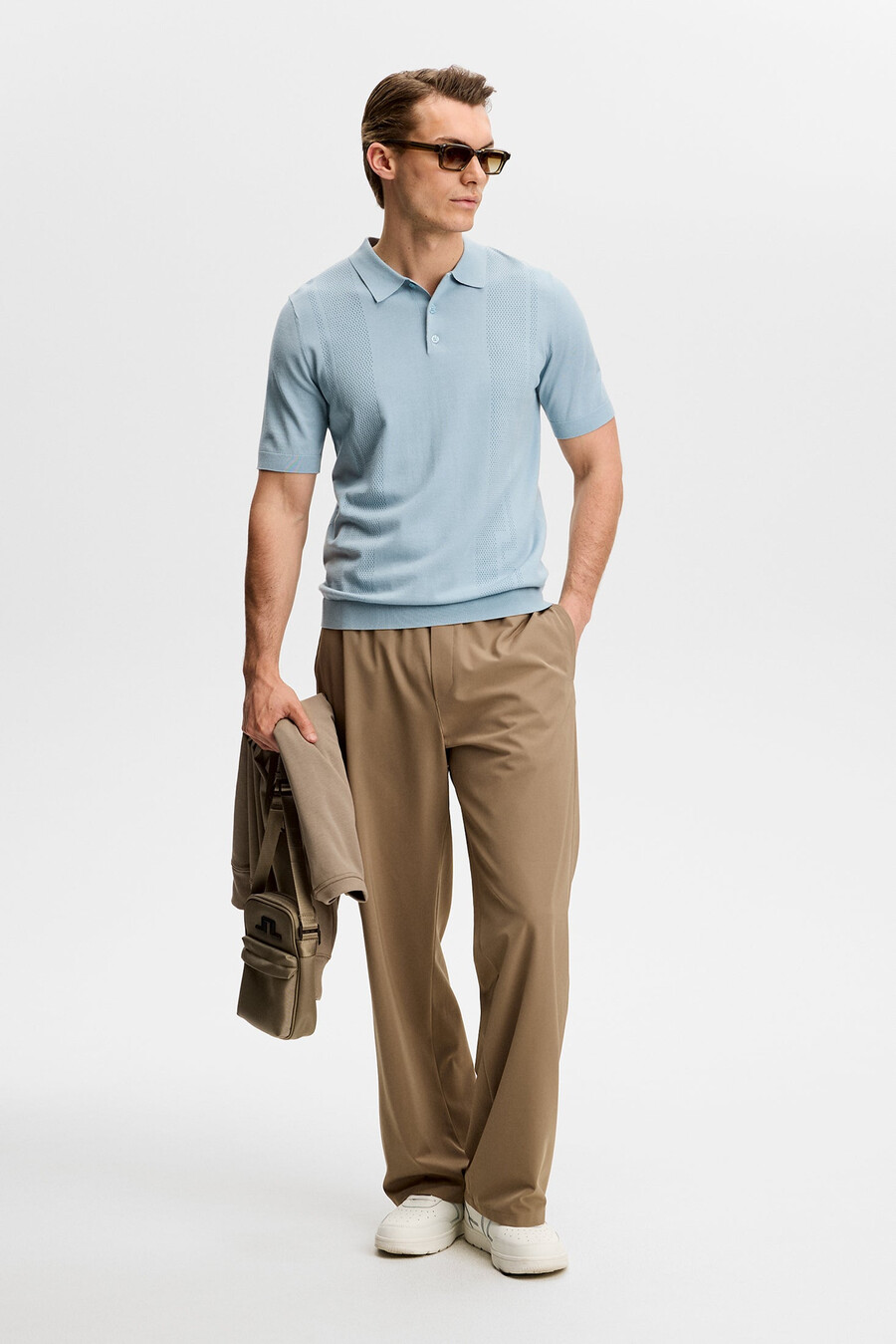 reymond seasonal knit polo