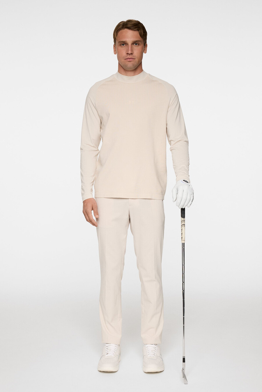 gael hybrid knit sweater