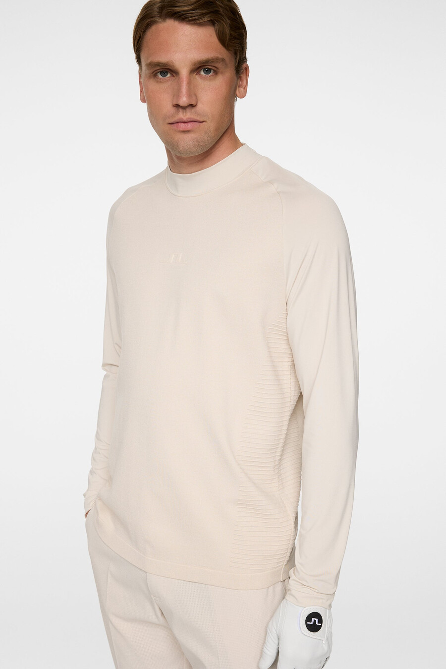gael hybrid knit sweater