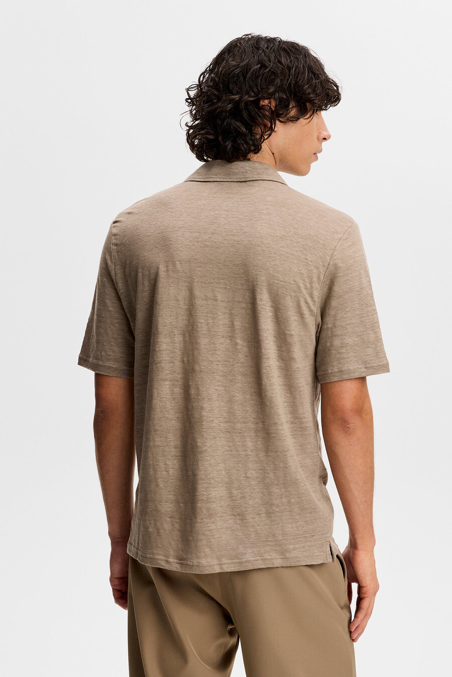 roy linen polo