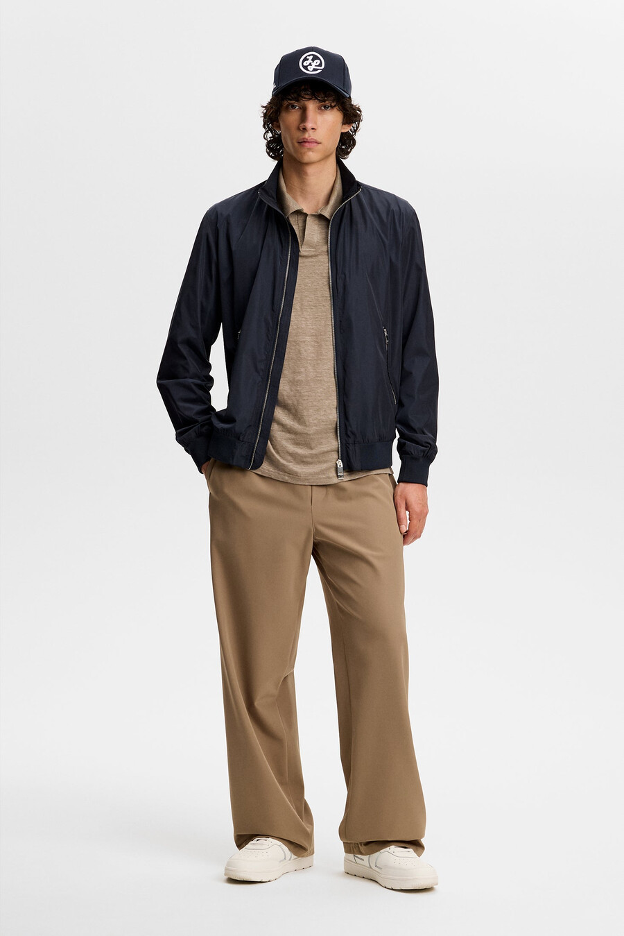 roy linen polo