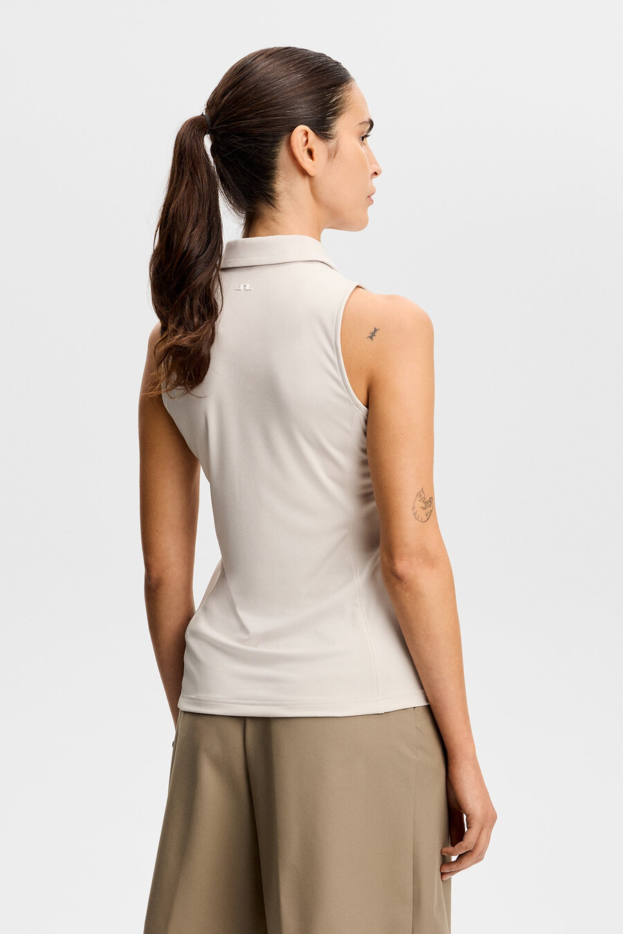 dena sleeveless polo